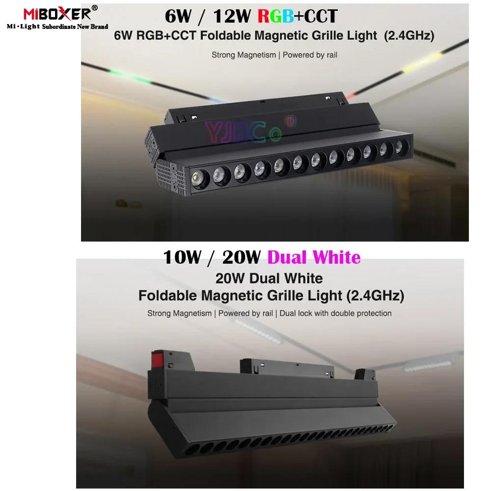 Miboxer RGBCCT ̽ LED õ ,  ȭƮ CCT ׳ƽ ׸ Ʈ, RF   , 2.4G, 6W, 12W, 10W, 20W, 48V